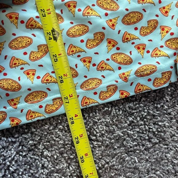 Lofty Llama Slice Slice Baby Pizza Performance Golf Shirt Stretch Mens Size M - Picture 7 of 7